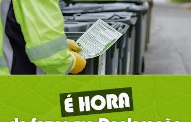 É hora de fazer sua Declaração de Movimentação de Resíduos