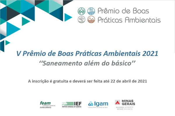 Sisema abre inscri&ccedil;&otilde;es para 5&ordf; edi&ccedil;&atilde;o do Pr&ecirc;mio de Boas Pr&aacute;ticas Ambientais
