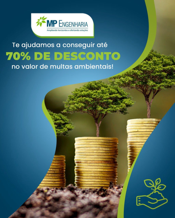Te ajudamos a conseguir at&eacute; 70% de desconto no valor de multas ambientais!
