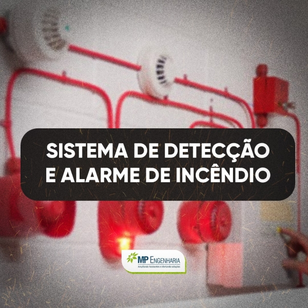 Sistema de detec&ccedil;&atilde;o e alarme de inc&ecirc;ndio