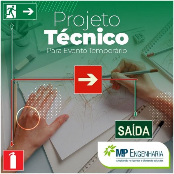 Projeto T&eacute;cnico para Evento Tempor&aacute;rio
