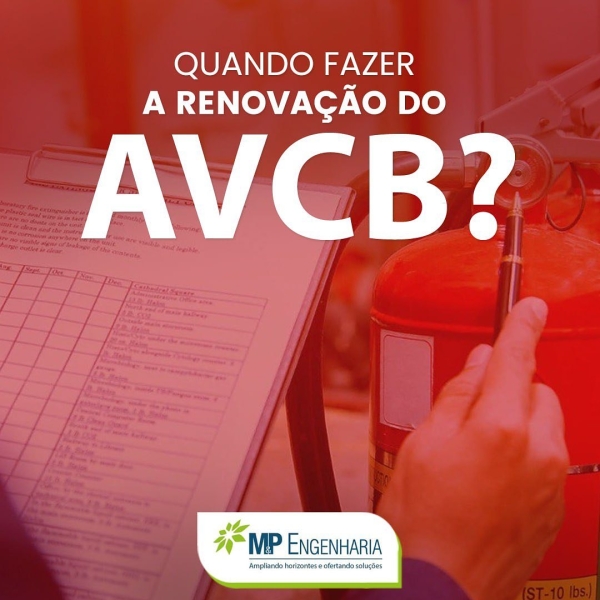 Quando fazer a renova&ccedil;&atilde;o do AVCB?